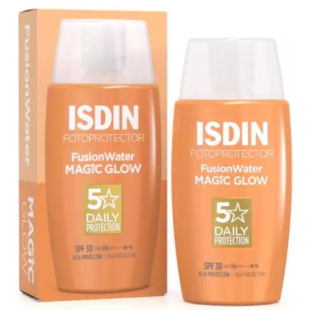FOTOPROTECTOR ISDIN FUSION WATER MAGIC GLOW SPF30+ 50ML