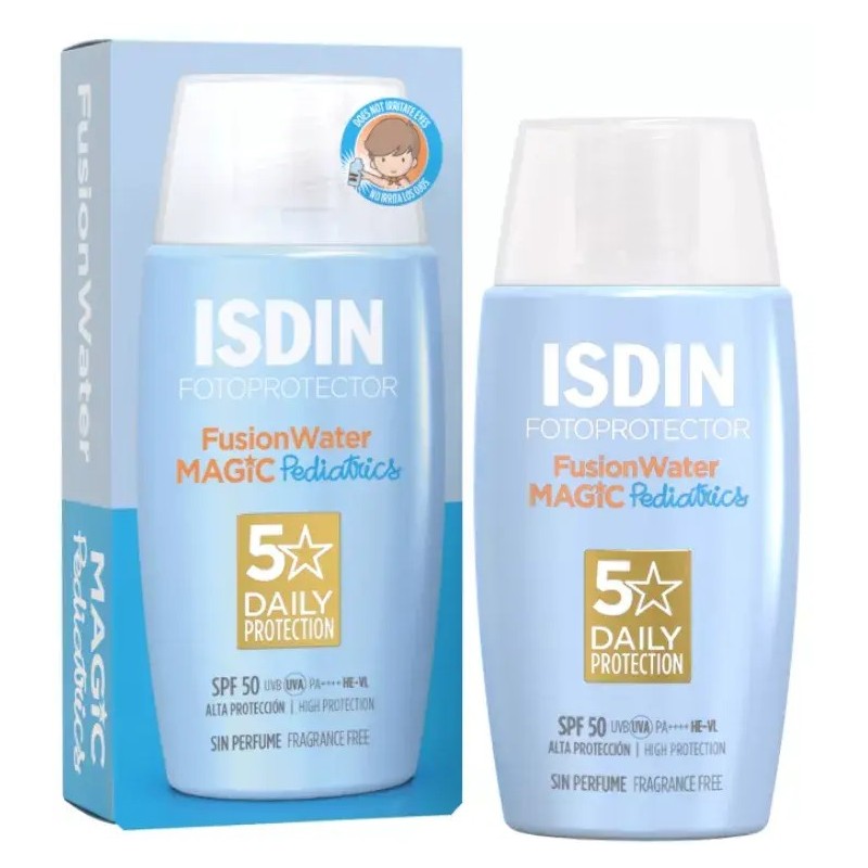FOTOPROTECTOR ISDIN PEDIATRICS FUSION WATER SPF50+ 50ML FOTOPROTECTOR ISDIN PEDIATRICS FUSION WATER SPF50+ 50ML
