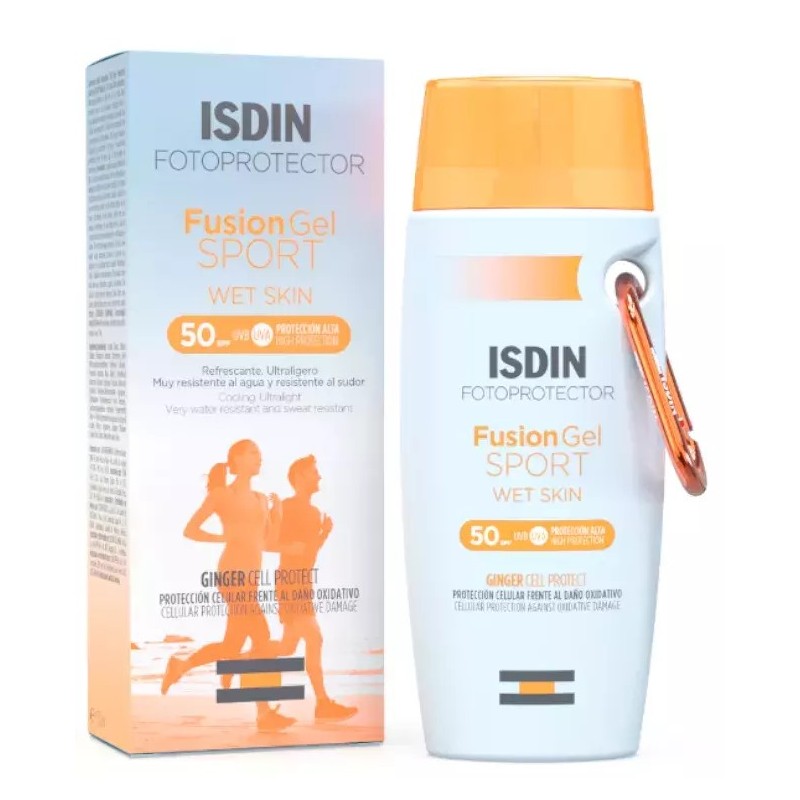 FOTOPROTECTOR ISDIN FUSION GEL SPORT WET SKIN SPF50+ 100ML