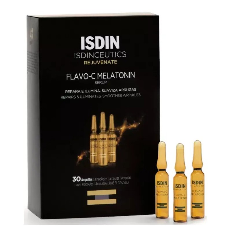 ISDINCEUTICS FLAVO C MELATONIN SERUM 30 AMPOLLAS ISDINCEUTICS FLAVO C MELATONIN SERUM 30 AMPOLLAS